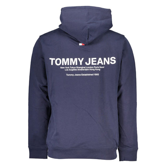 Tommy Hilfiger Blue Cotton Men Sweater $234.00 Tommy Hilfiger Luzworld