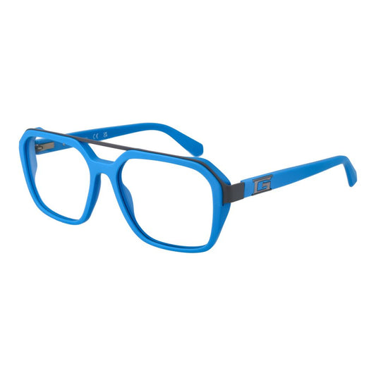 Guess Blue Men Glasses Frame $441.00 Guess Luzworld