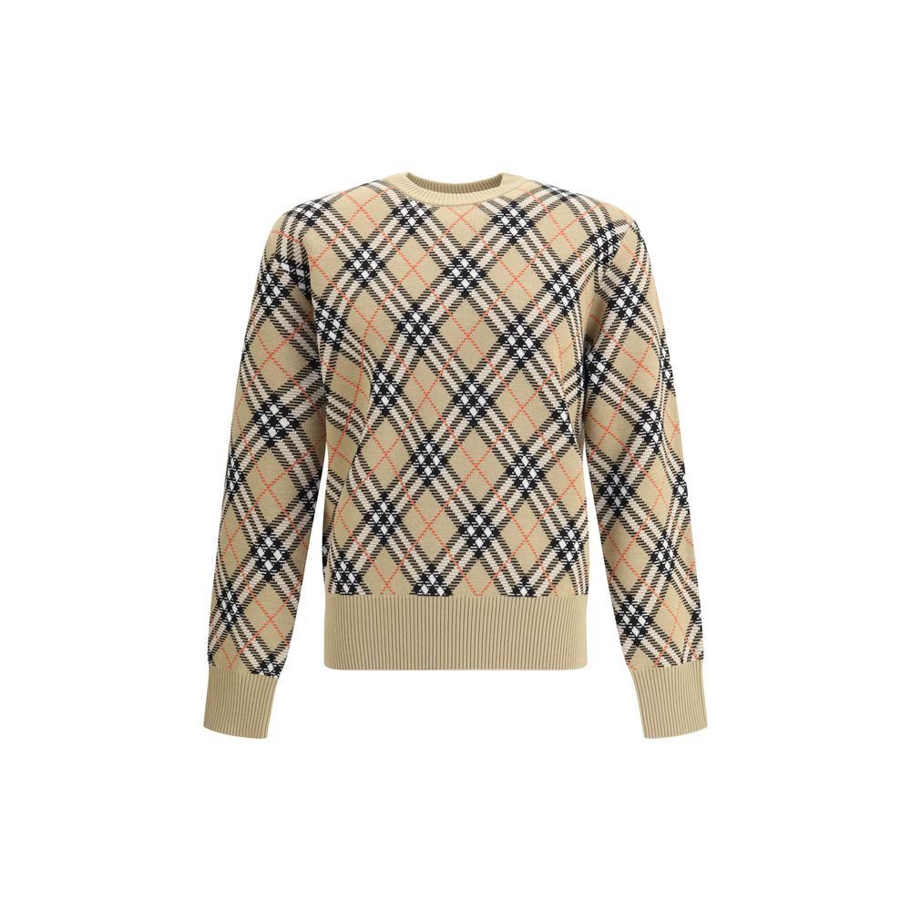 Burberry Archive Check wool Sweate $2118.00 Burberry Luzworld