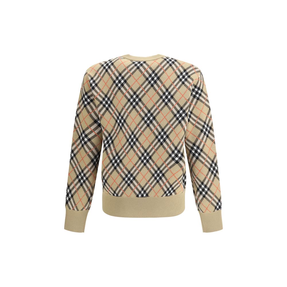 Burberry Archive Check wool Sweate $2118.00 Burberry Luzworld