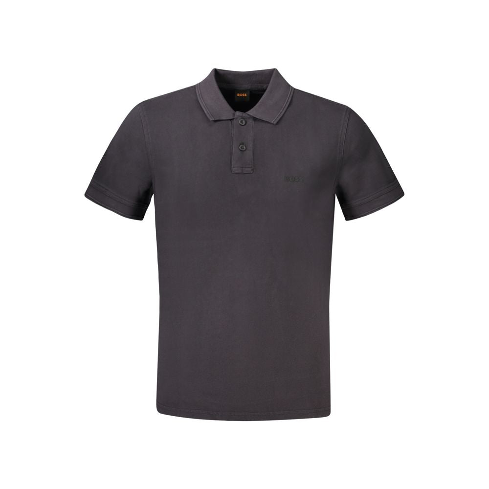 Hugo Boss Black Cotton Polo Shirt $230.00 Hugo Boss Luzworld