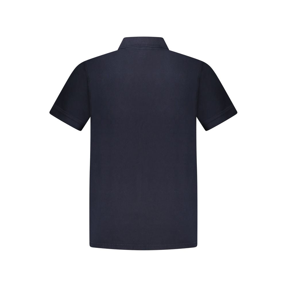 Hugo Boss Blue Cotton Polo Shirt $230.00 Hugo Boss Luzworld