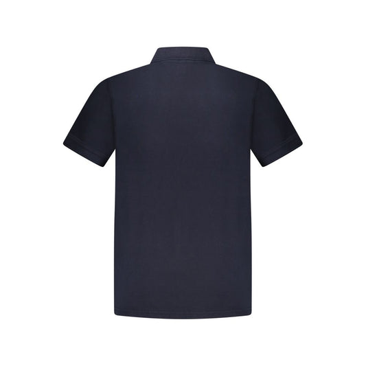 Hugo Boss Blue Cotton Polo Shirt $230.00 Hugo Boss Luzworld