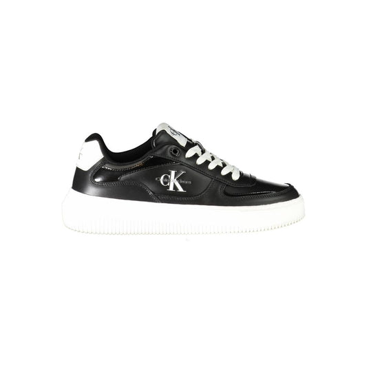 Calvin Klein Black Polyester Sneaker $306.00 Calvin Klein Luzworld