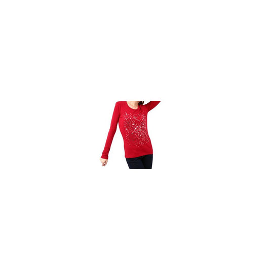 Montana Blu Red Cotton Women T-Shirt $162.00 Montana Blu Luzworld