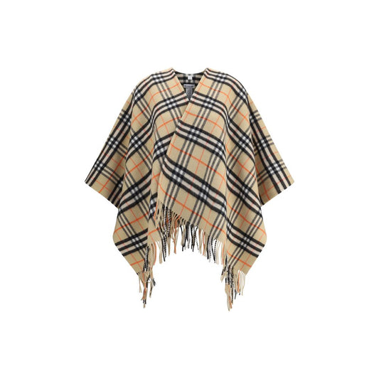 Burberry Archivio Check Cashmere Cape $2118.00 Burberry Luzworld