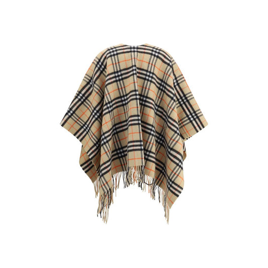 Burberry Archivio Check Cashmere Cape $2118.00 Burberry Luzworld
