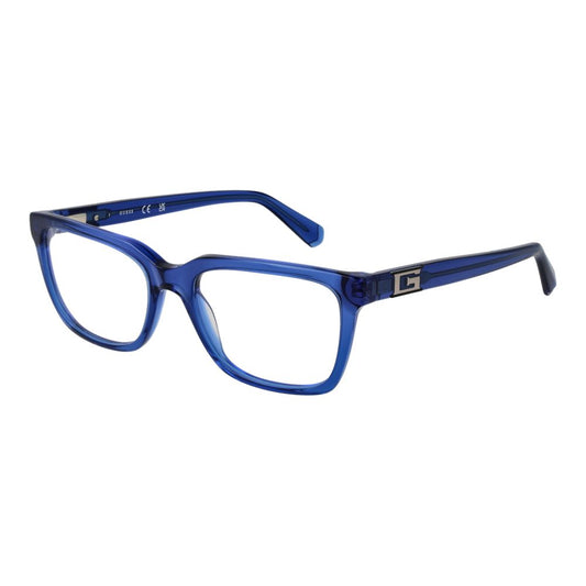Guess Blue Men Glasses Frame $230.00 Guess Luzworld