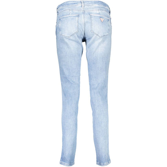 Guess Jeans Blue Cotton Jeans Denim $268.00 Guess Jeans Luzworld