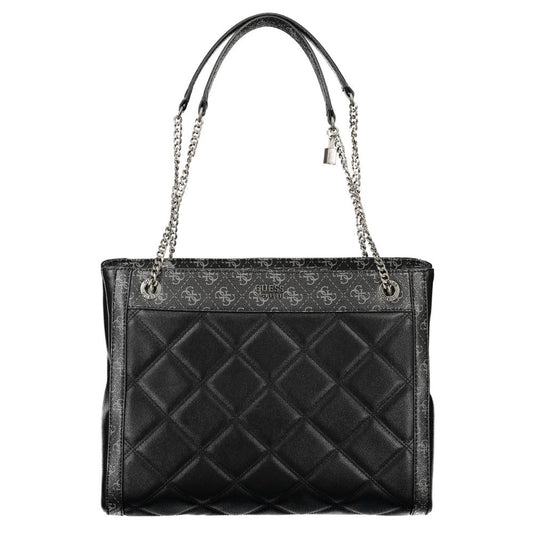 Guess Jeans Black Polyethylene Handbag $323.00 Guess Jeans Luzworld