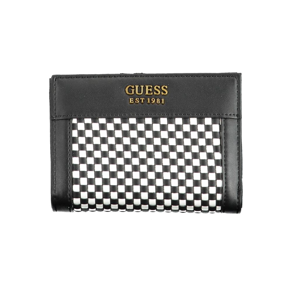 Guess Jeans Black Polyethylene Wallet $182.00 Guess Jeans Luzworld