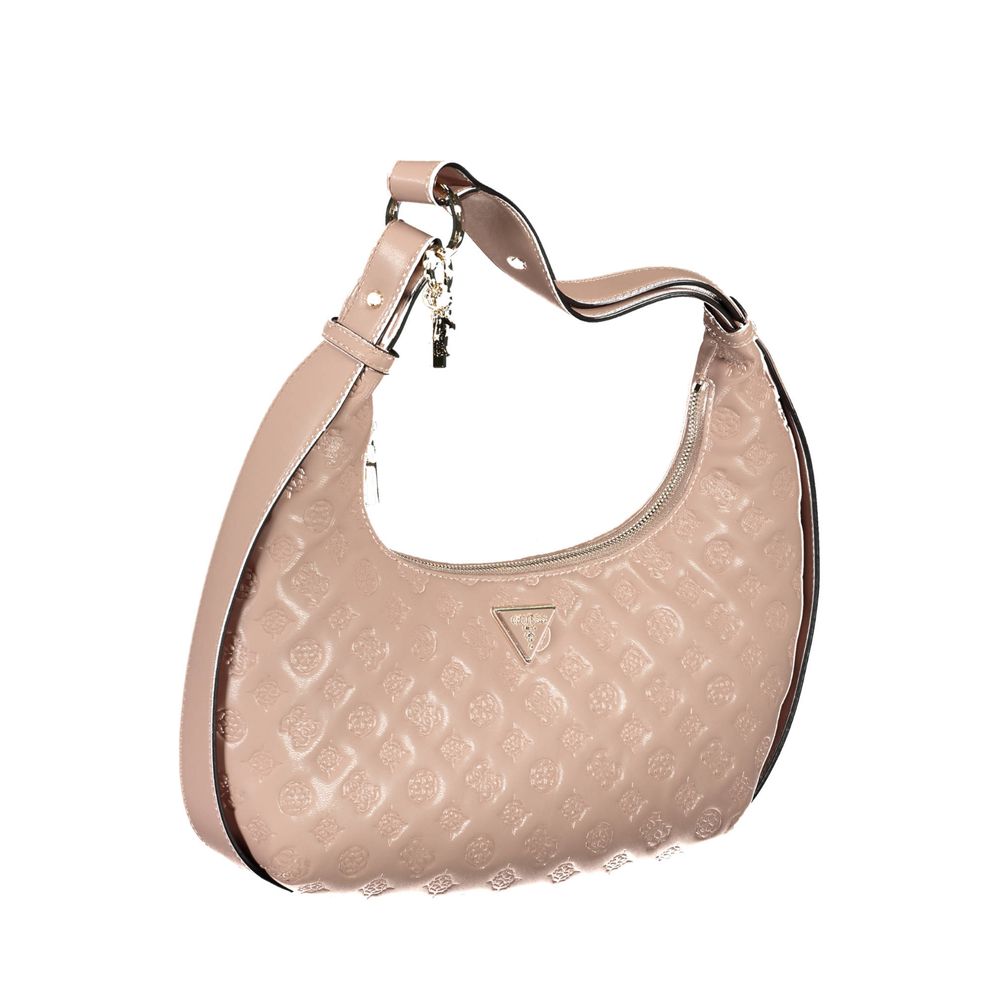 Guess Jeans Pink Polyethylene Handbag $314.00 Guess Jeans Luzworld