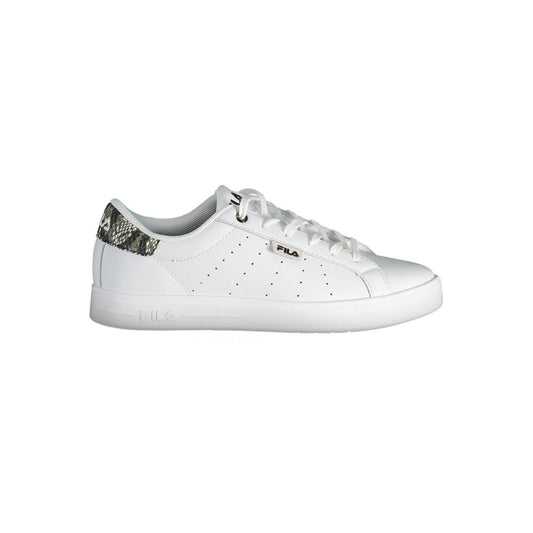 Fila White Polyester Sneaker $229.00 Fila Luzworld