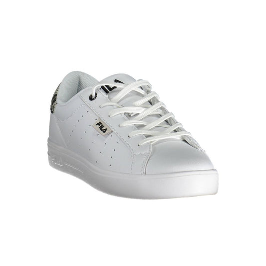 Fila White Polyester Sneaker $229.00 Fila Luzworld
