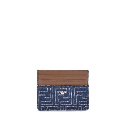 Fendi Denim Card Holder $549.00 Fendi Luzworld