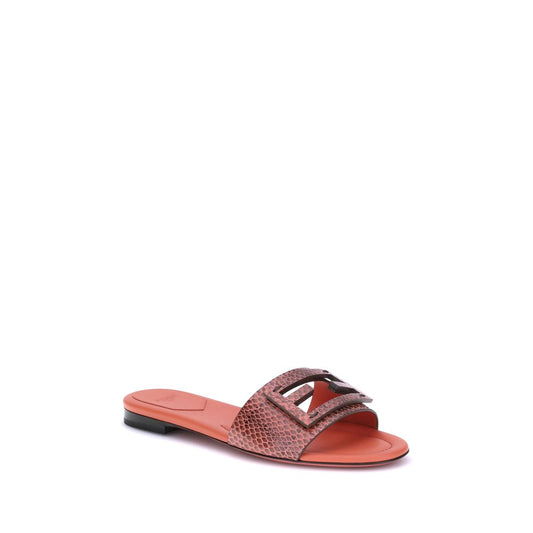 Fendi Python print Sandals $1593.00 Fendi Luzworld