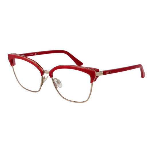 Guess Red Women Glasses Frame $441.00 Guess Luzworld