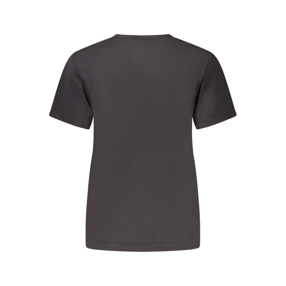 Calvin Klein Black Cotton Women T-Shirt $132.00 Calvin Klein Luzworld