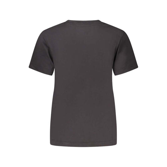 Calvin Klein Black Cotton Women T-Shirt $132.00 Calvin Klein Luzworld