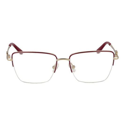 Guess Burgundy Women Glasses Frame $221.00 Guess Luzworld