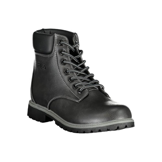 Fila Black Polyester Women Boot $229.00 Fila Luzworld