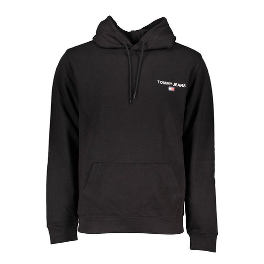 Tommy Hilfiger Black Cotton Men Sweater $234.00 Tommy Hilfiger Luzworld