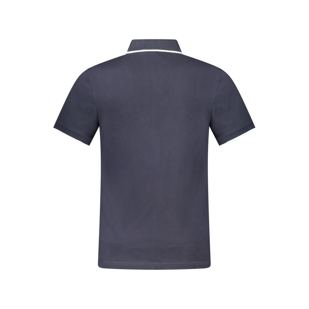 Hugo Boss Blue Cotton Polo Shirt $225.00 Hugo Boss Luzworld
