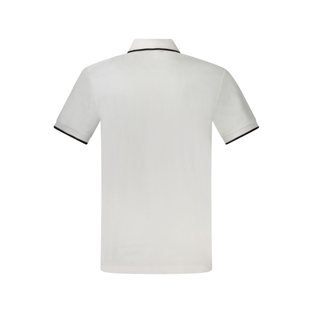 Hugo Boss White Cotton Polo Shirt $225.00 Hugo Boss Luzworld