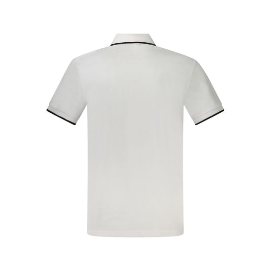 Hugo Boss White Cotton Polo Shirt $225.00 Hugo Boss Luzworld