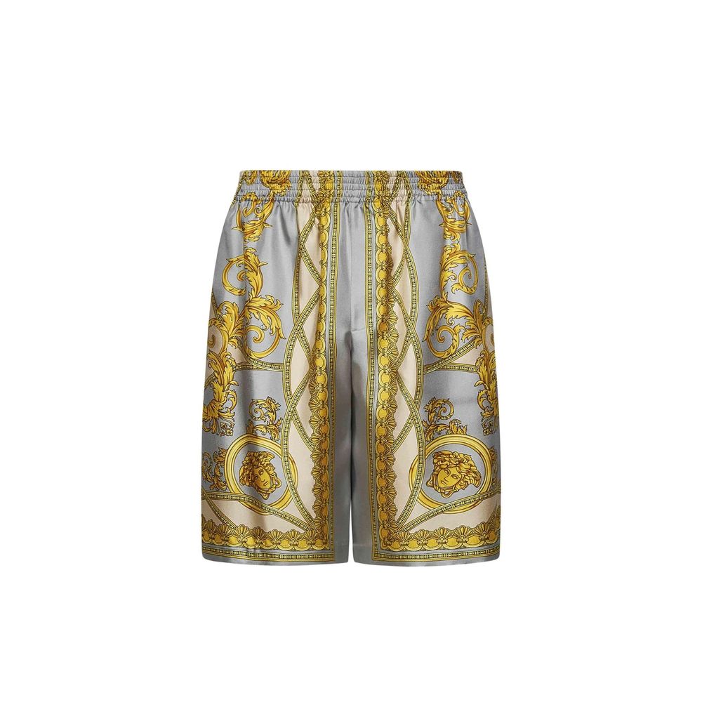Versace La Coupe Des Dieux Silk Shorts $1936.00 Versace Luzworld