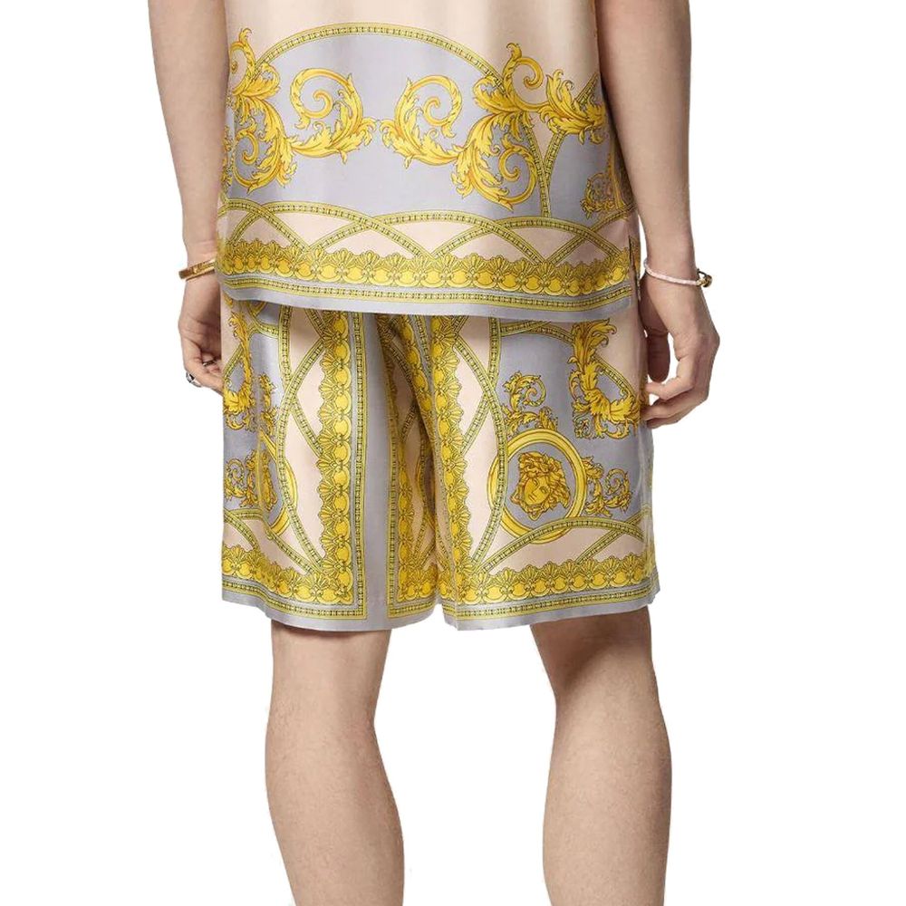 Versace La Coupe Des Dieux Silk Shorts $1936.00 Versace Luzworld