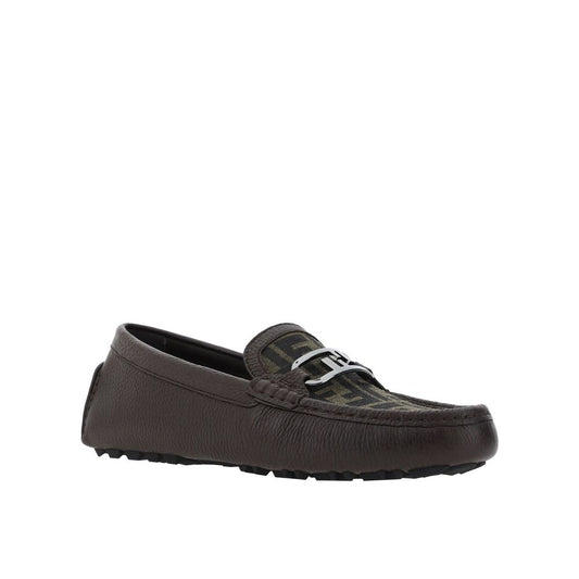 Fendi Leather Monogram Loafers $1344.00 Fendi Luzworld