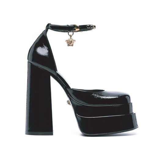 Versace Leather Platform Sandals $2311.00 Versace Luzworld