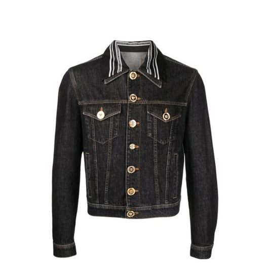 Versace Medusa Motif Denim Jacket $3338.00 Versace Luzworld