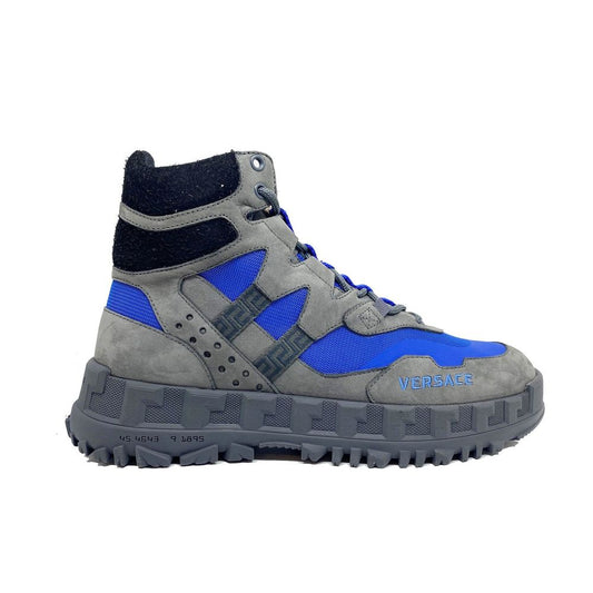 Versace Suede Hiking Boots $1772.00 Versace Luzworld