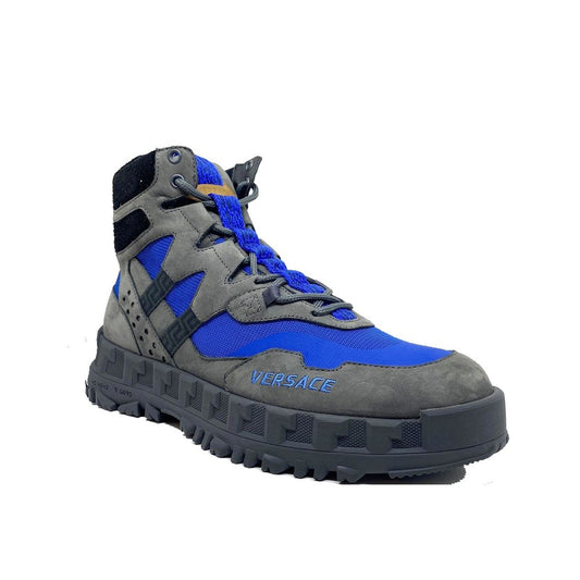 Versace Suede Hiking Boots $1772.00 Versace Luzworld