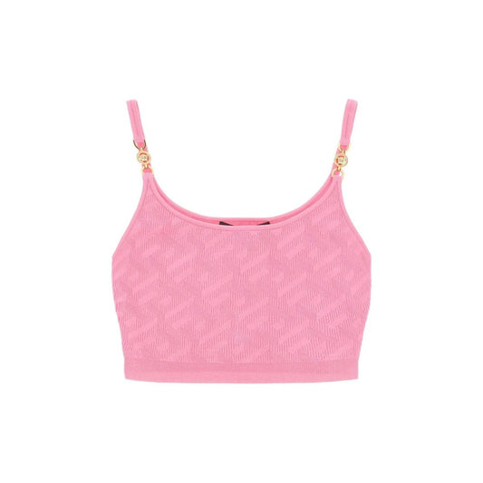 Versace La Greca Cropped Top $1469.00 Versace Luzworld