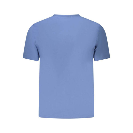 Calvin Klein Blue Cotton Men T-Shirt $132.00 Calvin Klein Luzworld