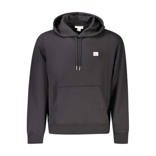 Calvin Klein Black Cotton Men Sweater $237.00 Calvin Klein Luzworld