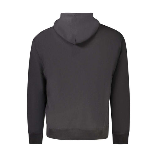 Calvin Klein Black Cotton Men Sweater $237.00 Calvin Klein Luzworld