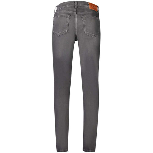 Calvin Klein Black Cotton Men's Slim Taper Jeans $237.00 Calvin Klein Luzworld