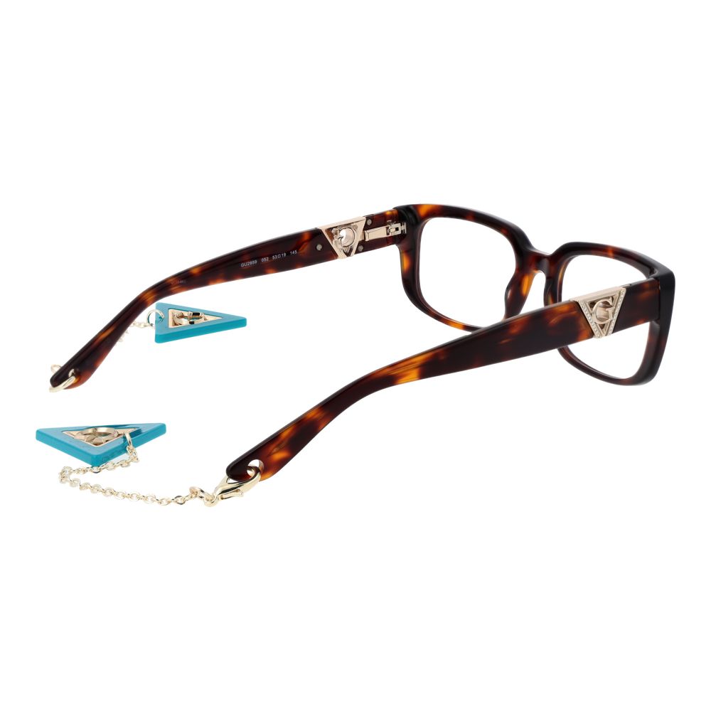 Guess Brown Women Glasses Frame $469.00 Guess Luzworld
