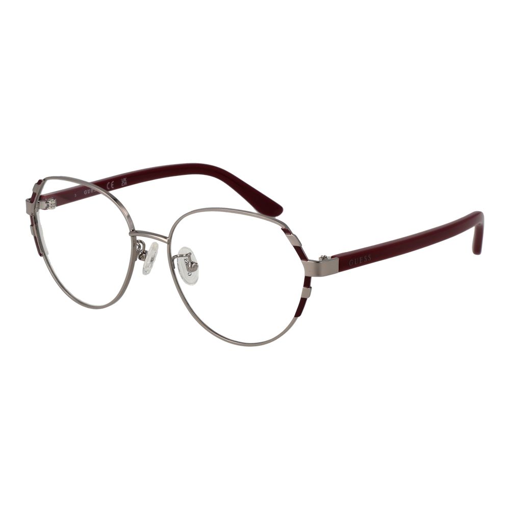 Guess Silver Women Glasses Frame $441.00 Guess Luzworld