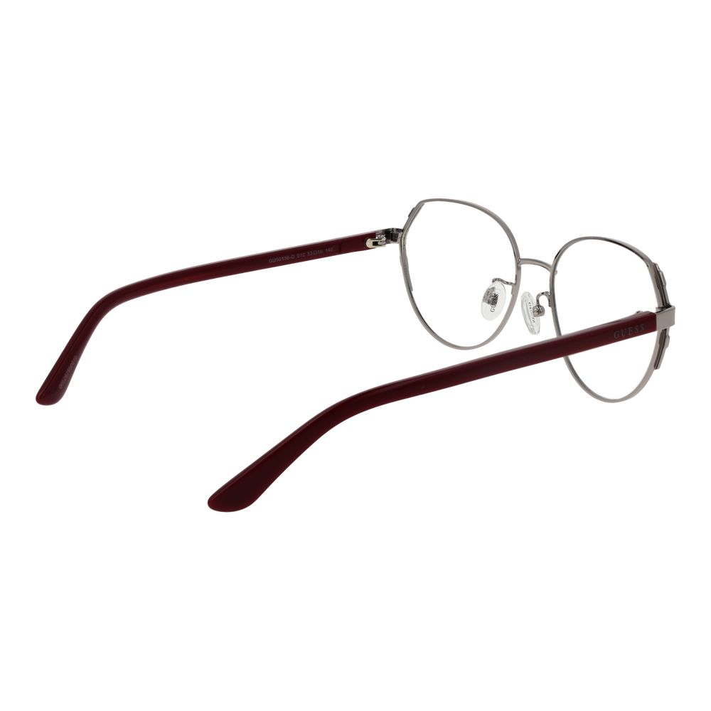 Guess Silver Women Glasses Frame $441.00 Guess Luzworld