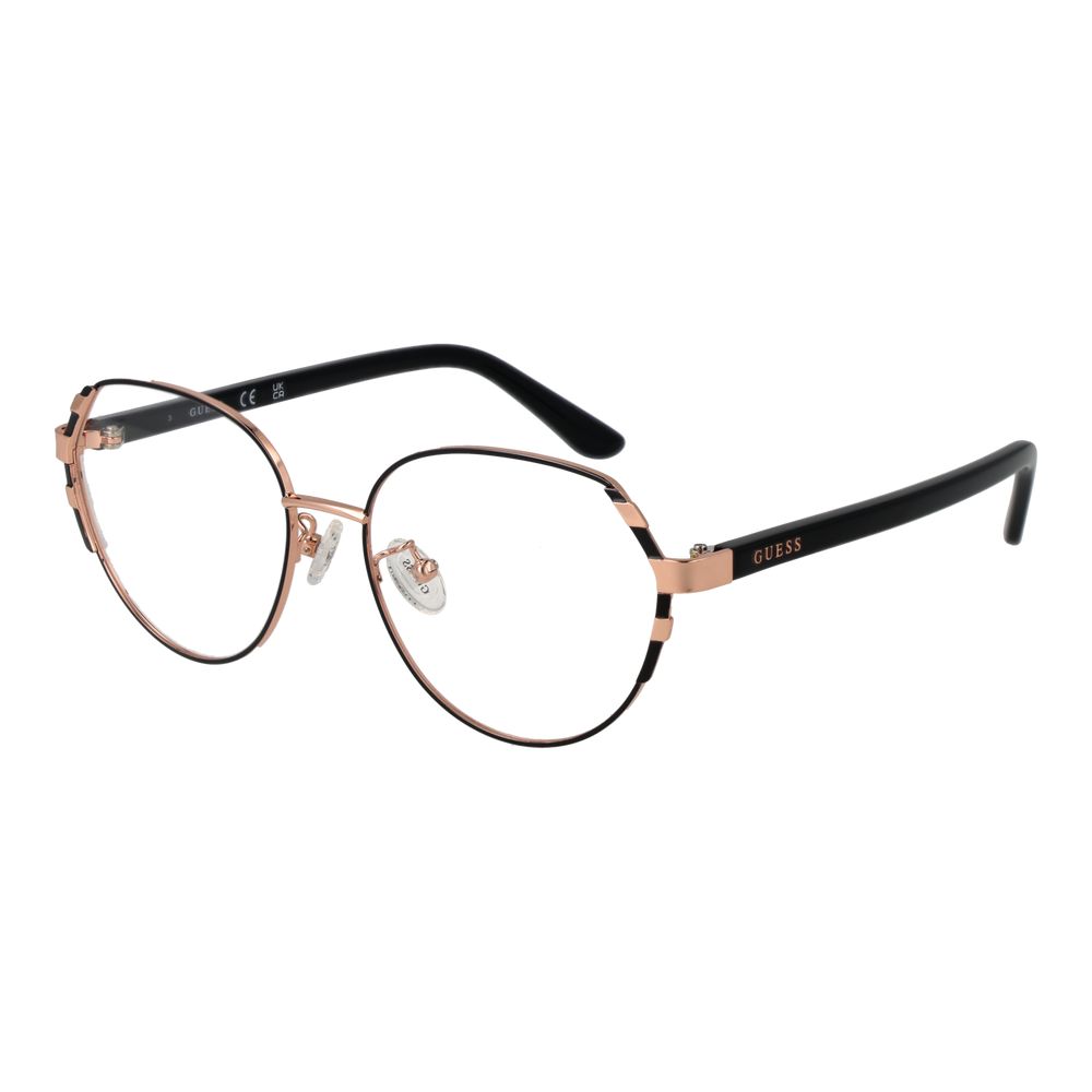 Guess Rose Gold Women Glasses Frame $441.00 Guess Luzworld