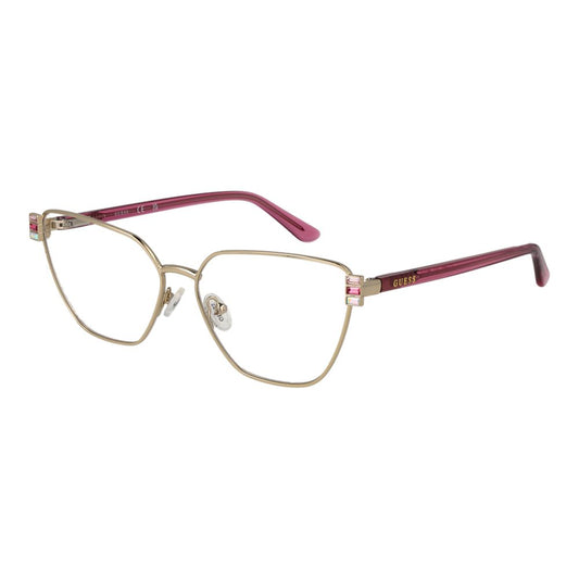 Guess Gold Women Glasses Frame $230.00 Guess Luzworld