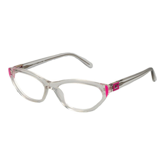 Guess Transparent Women Glasses Frame $212.00 Guess Luzworld