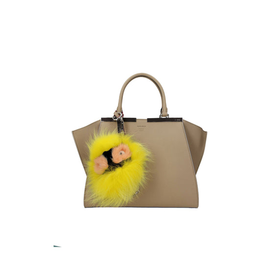 Fendi Yellow Fur Keychains $1209.00 Fendi Luzworld