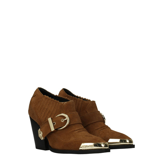 Versace Jeans Brown Leather Ankle Boots $679.00 Versace Jeans Luzworld