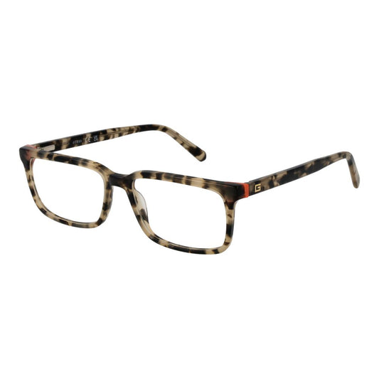 Guess Beige Men Glasses Frame $207.00 Guess Luzworld